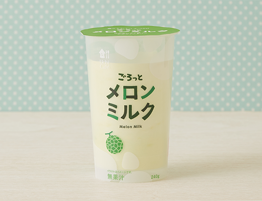 ウチカフェ ごろっとメロンミルク 240g ローソン公式サイト