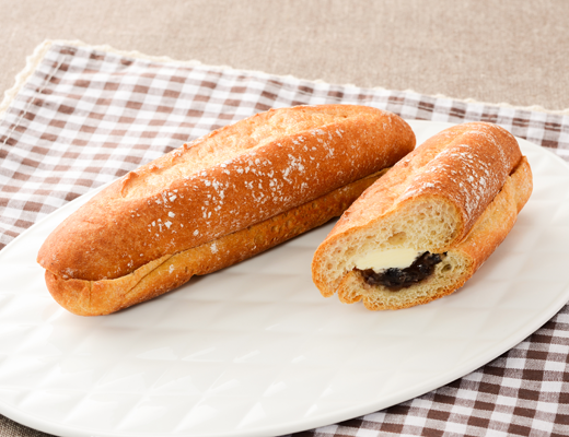 Nl もち麦のあんフランスパン 発酵バター入りマーガリン使用 ローソン公式サイト
