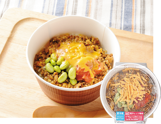 ちょい タコライス(もち麦入りご飯)|ローソン公式サイト