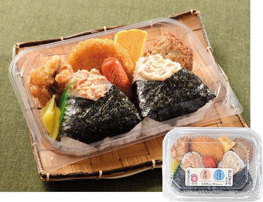 国産もち麦入り 枝豆と塩昆布おにぎり ローソン公式サイト