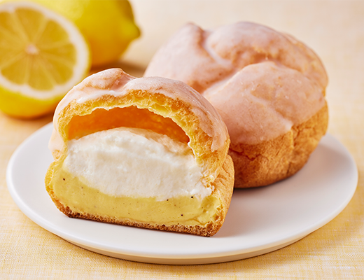 広島レモンの生カスタードシュークリーム ローソン公式サイト