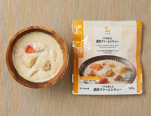 コクを楽しむ　濃厚クリームシチュー