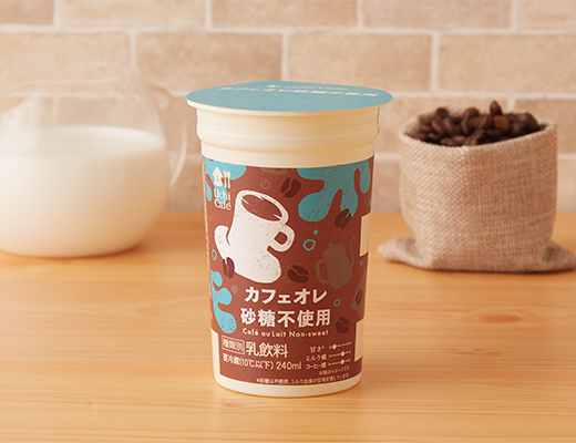 ウチカフェ カフェオレ 砂糖不使用 240ml ローソン公式サイト