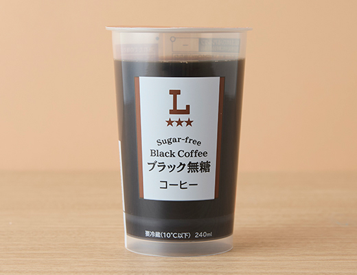 ブラック無糖　コーヒー