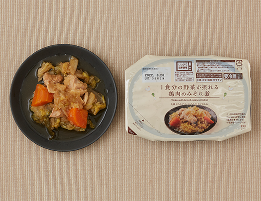 1食分の野菜が摂れる 鶏肉のみぞれ煮 ローソン公式サイト