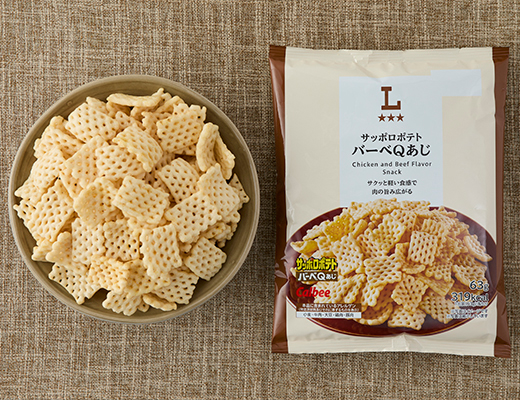 サッポロポテト　バーべQあじ