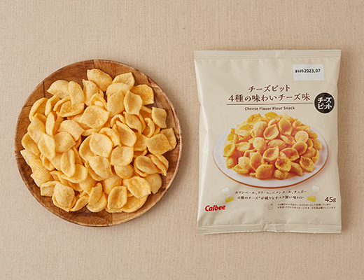 チーズビット　4種の味わいチーズ味　45g