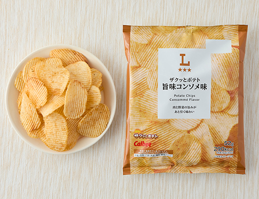 ザクッとポテト　旨味コンソメ味