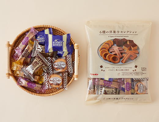 6種の洋菓子セレクション　152g