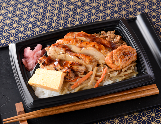 たんぱく質が摂れる照焼チキン丼