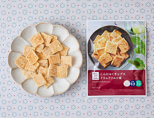 こんにゃくチップス　トリュフソルト味　15g