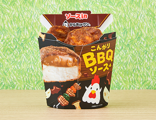 ソースinからあげクン　こんがりBBQソース味