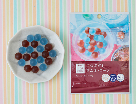 こつぶグミ　ラムネ・コーラ　30g