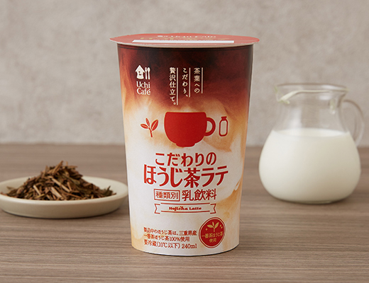 ウチカフェ　こだわりのほうじ茶ラテ　240ml