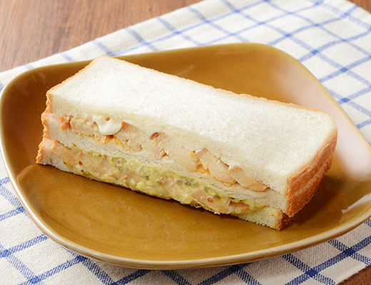肉サンド　ローストチキン