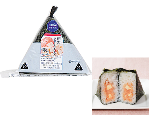 手巻おにぎり　明太クリームチーズ