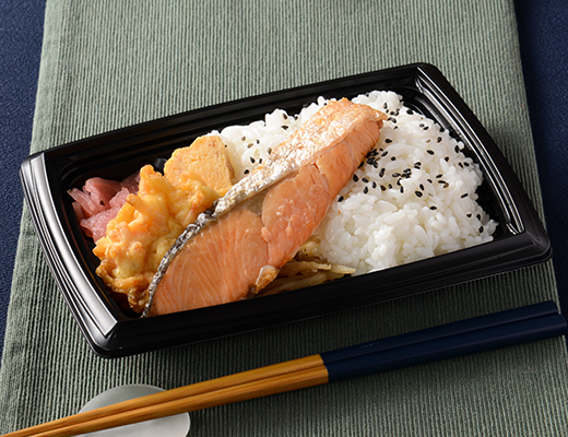 三陸産鮭使用　焼鮭幕の内