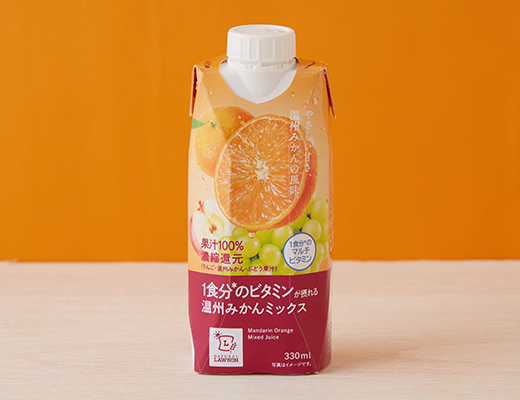 NL　1食分のビタミンが摂れる　温州みかんミックス　330ml