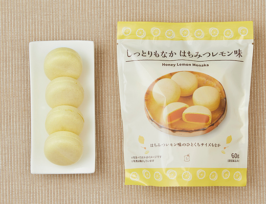 しっとりもなか　はちみつレモン味