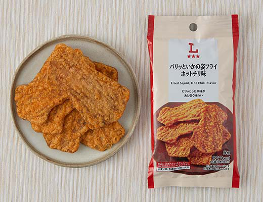 パリッといかの姿フライ　ホットチリ味