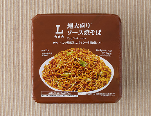 麺大盛り　ソース焼そば