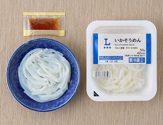 いかそうめん