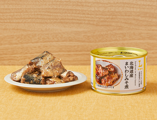 北海道産まいわしみそ煮