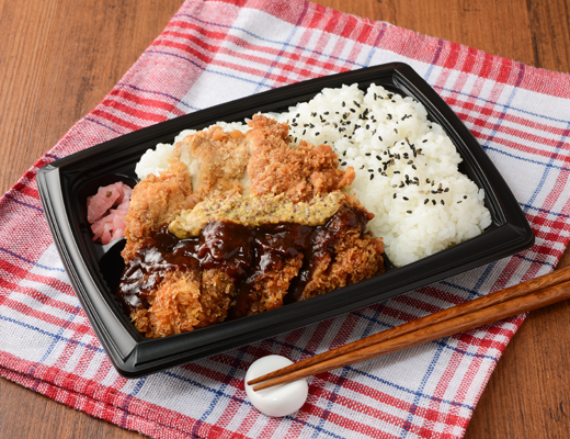ごはん大盛！ソースチキンカツ弁当