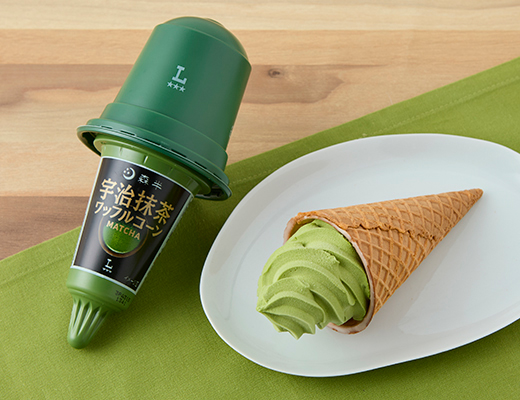 森半　宇治抹茶ワッフルコ—ン