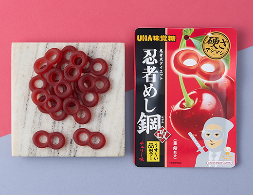 UHA味覚糖　忍者めし鋼　チェリー味
