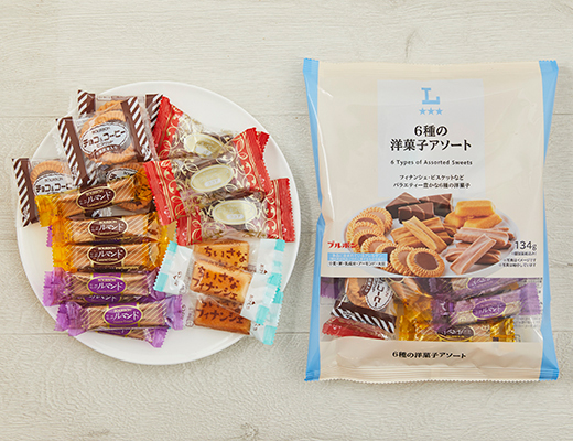 6種の洋菓子アソート