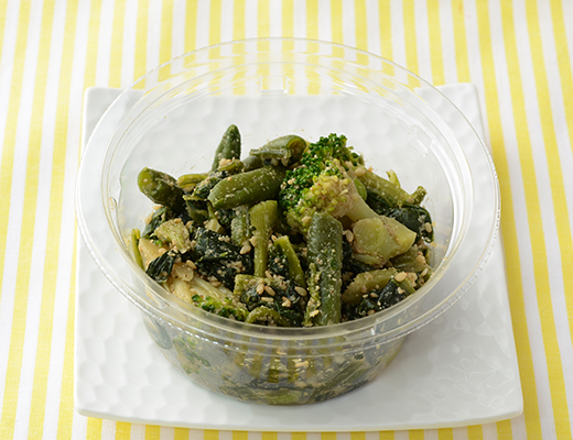 緑野菜のごま和えサラダ