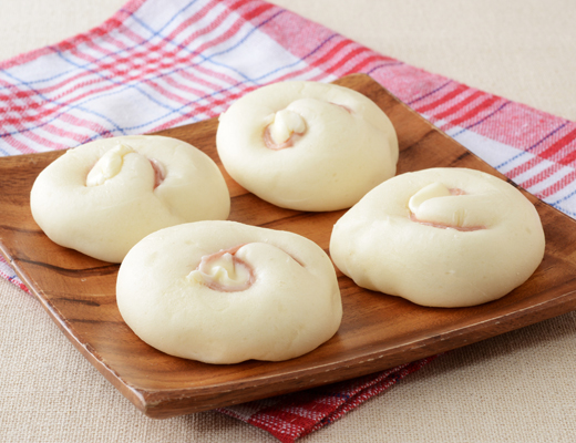 もっちりとしたハムマヨネーズパン　4個入