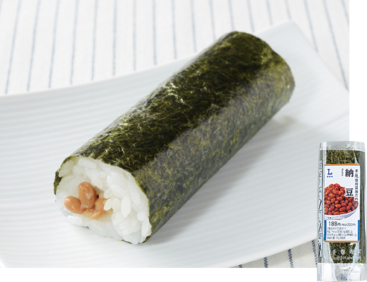 手巻寿司　納豆