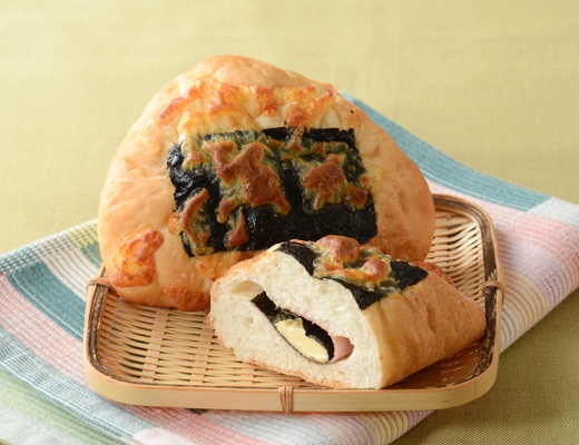 のりハムパン