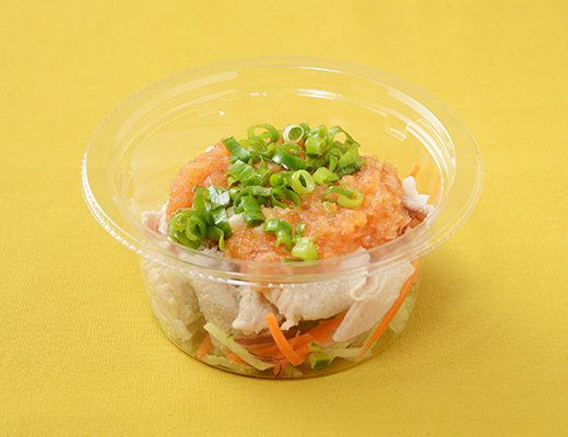 おろしポン酢で食べる　豚しゃぶサラダ