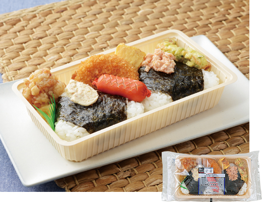 おにぎりおかずセット(シーチキン®マヨネーズ・鮭)