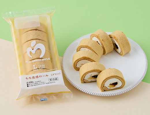 もち食感ロール(プリン)