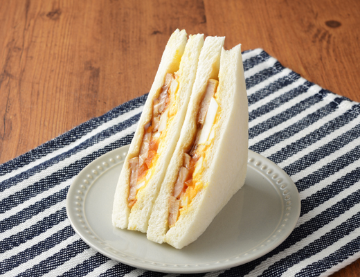 照焼チキンたまごサンド