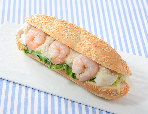 ROLLサンド　海老とツナポテト