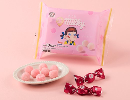 スーリー　さくらんぼツイードミルキーとインナー　２点セット90cm 不二家 生ミルキー さくら｜ローソン公式サイト