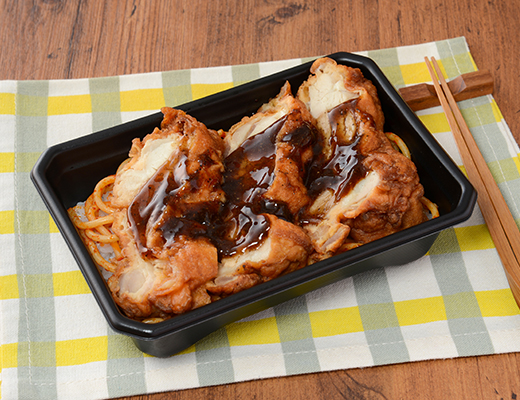 【ローソン】おかズドン!黒胡椒にんにくだれ鶏唐揚弁当