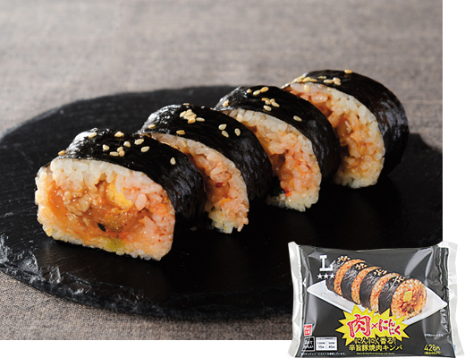 【ローソン】にんにく香る!辛旨豚焼肉キンパ