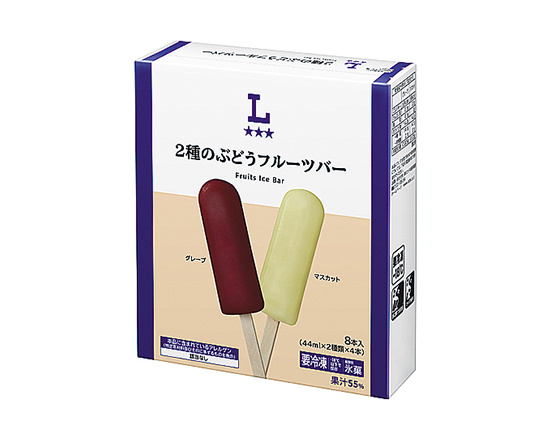 2種のぶどうフルーツバー(352ml)