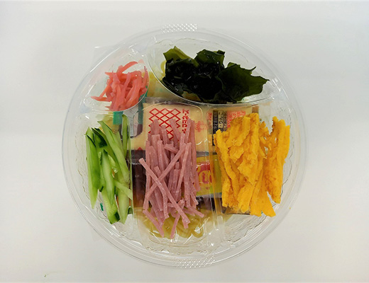 国産小麦粉使用　ミニ冷し中華（マヨ）
