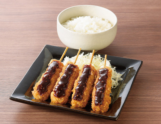 味噌串カツ弁当