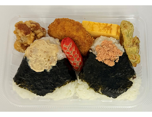 おにぎりおかずセット（シーマヨ・鮭）