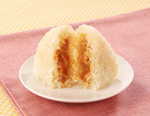 バター風味のたらこおにぎり（醤油仕立て）
