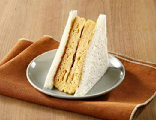 香ばしい！濃口醤油たれの玉子サンド