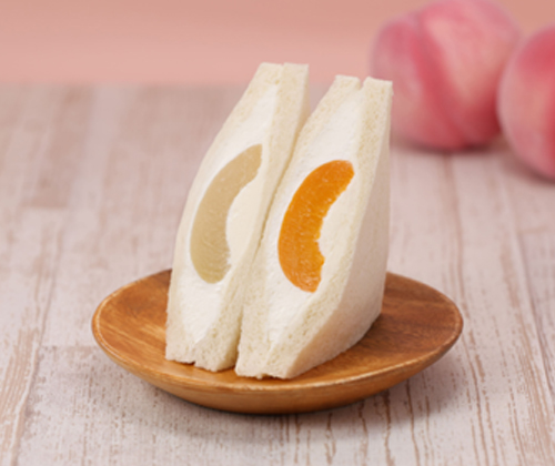 白桃・黄桃サンド